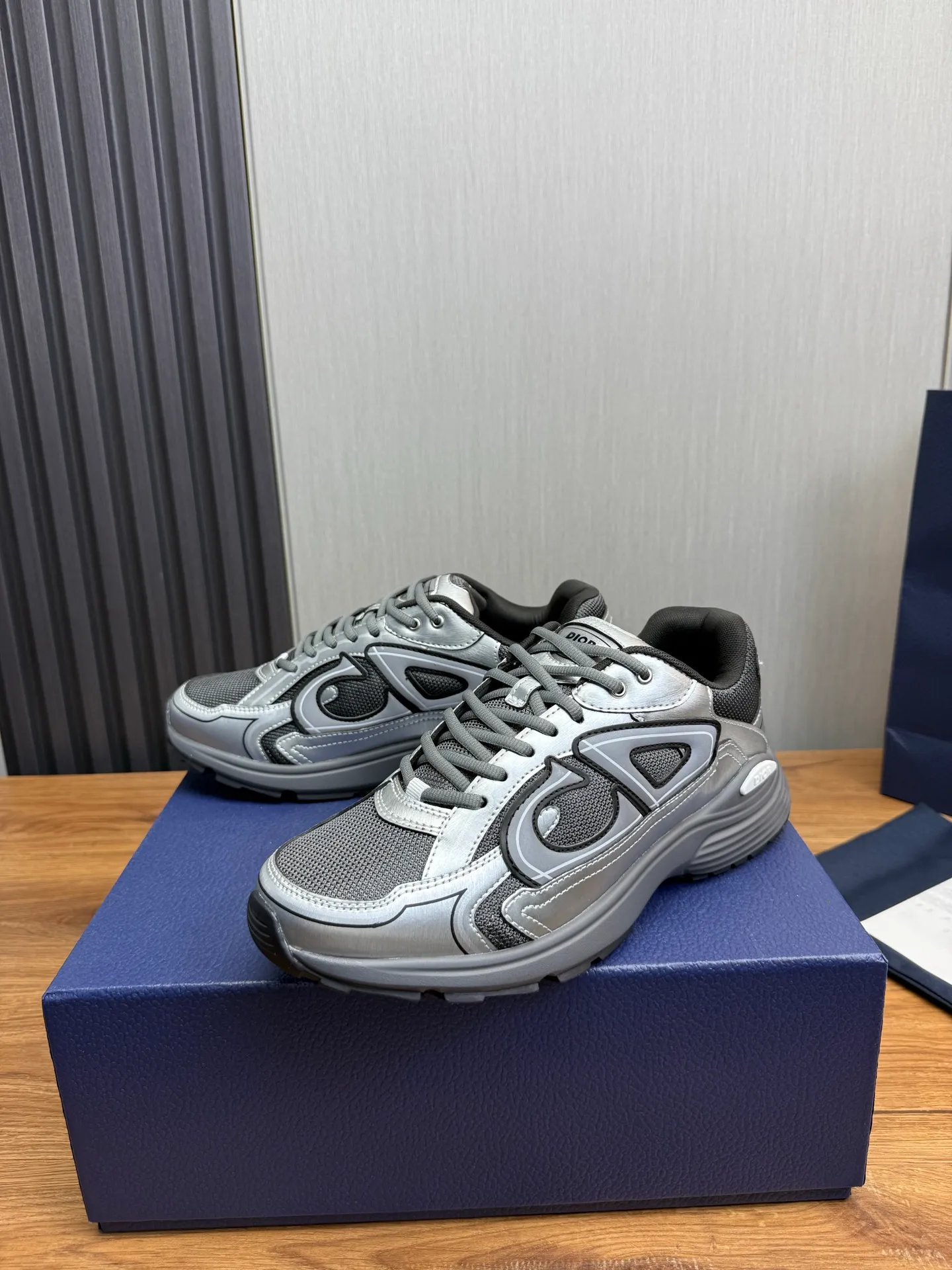 Men's men's shoes 💰580💰 Dior Dior.B30 couple hot sale ❤️💚Official website 1:1 replica ⬆️Imported cowhide stitching, comfortable mesh lining 35-45 (45 customized, non-refundable)